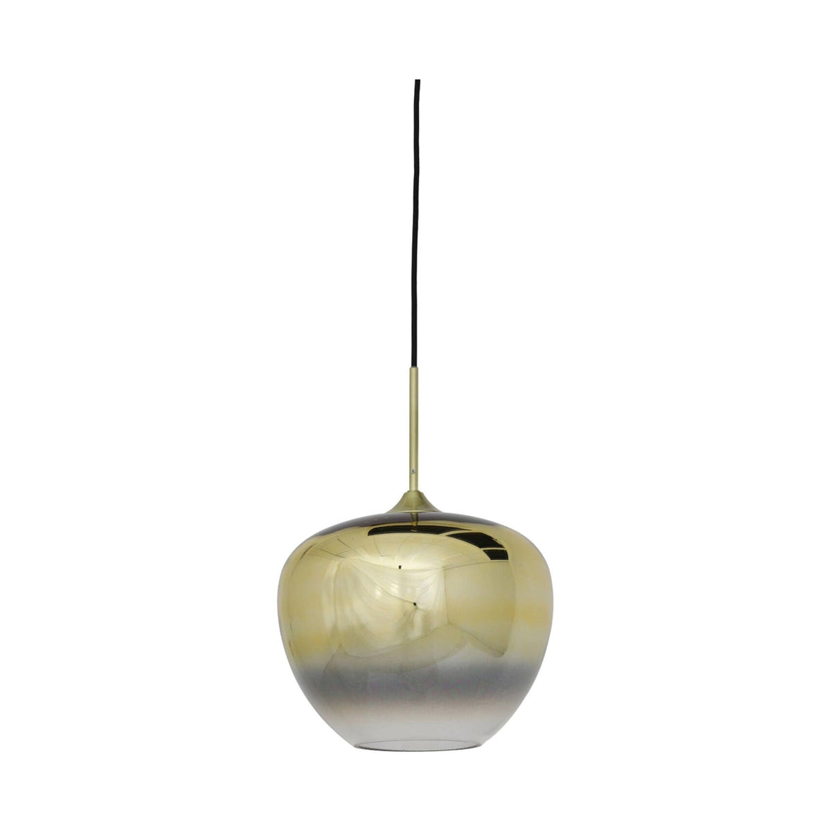 Mayson Gold & Clear Glass Pendant Light 30cm