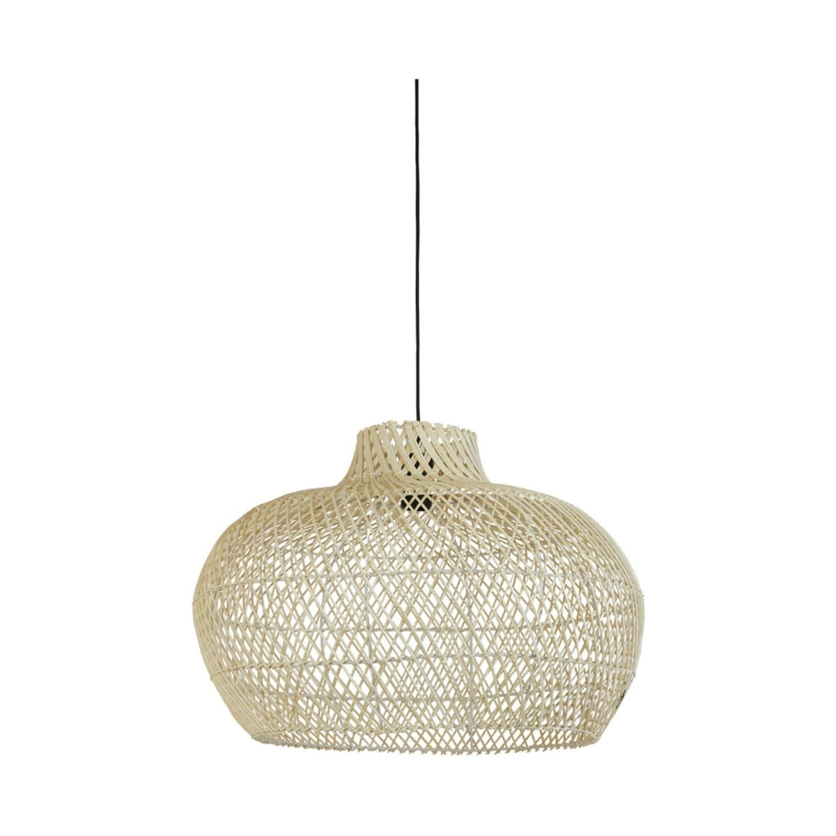 Charita Natural Rattan Pendant Light 60cm