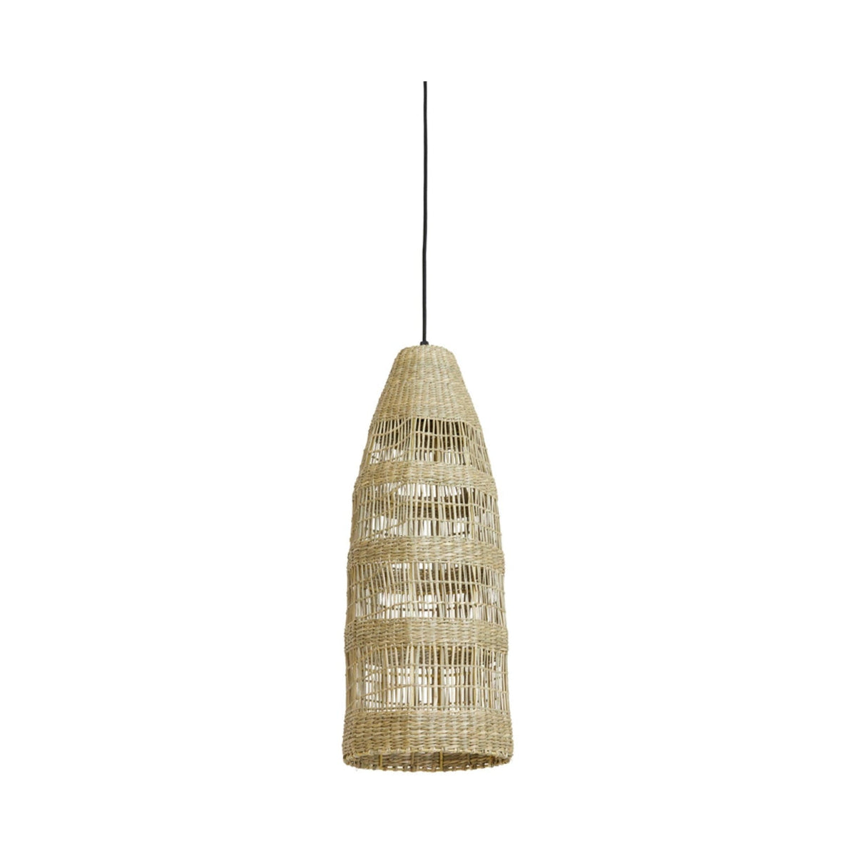 Latika Natural Seagrass Pendant Light 42cm