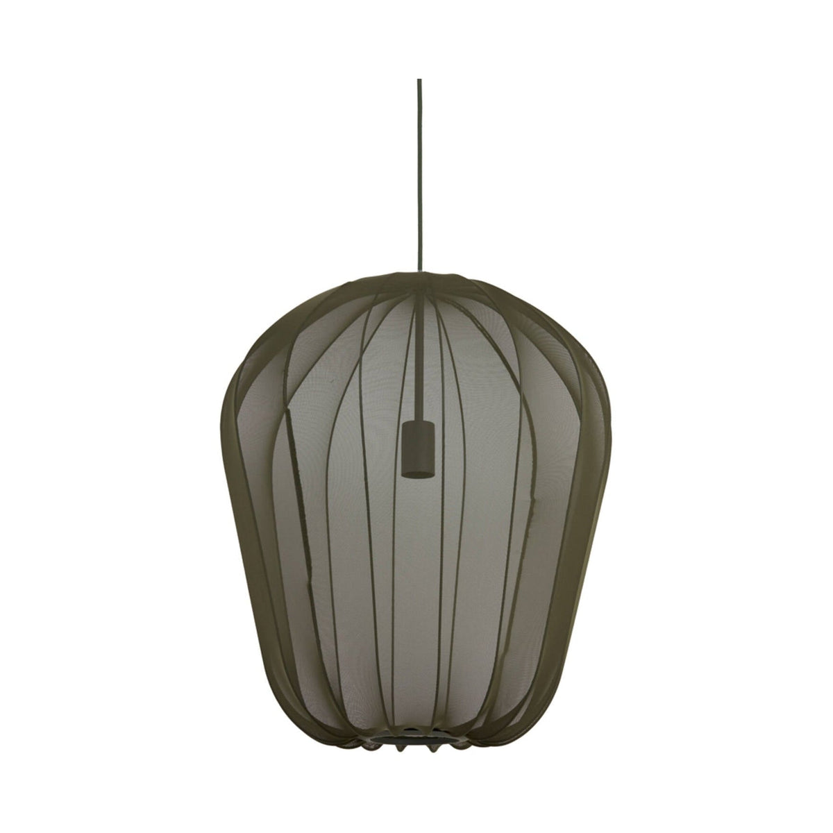Plumeria Dark Green Pendant Light 50cm