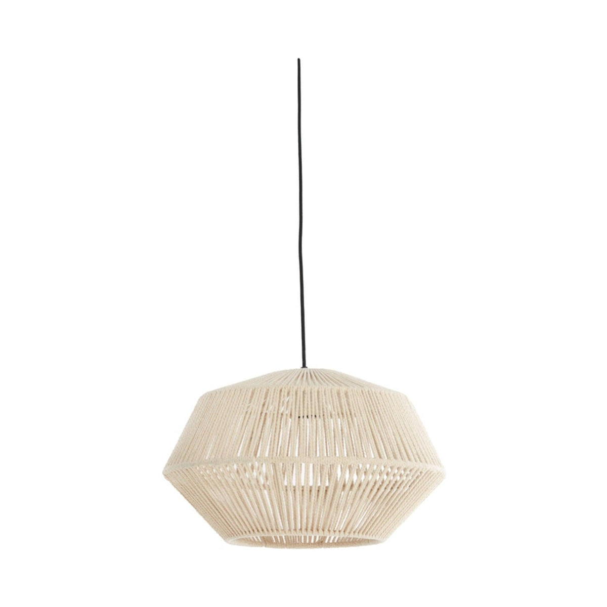 Deya Cream Metal Pendant Light 40cm