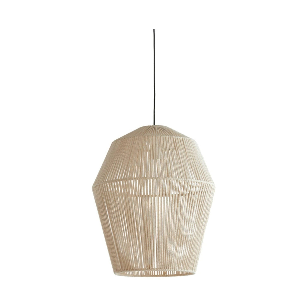 Deya Cream Metal Pendant Light 45cm