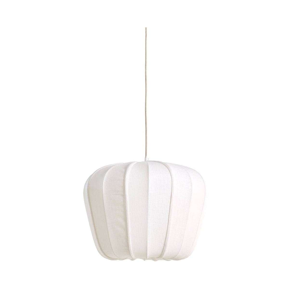 Zubedo White Pendant Light 49.5cm