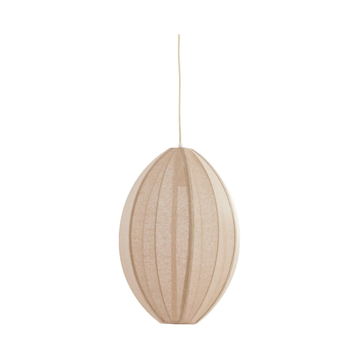 Milatos Natural Jute Pendant Light 38cm