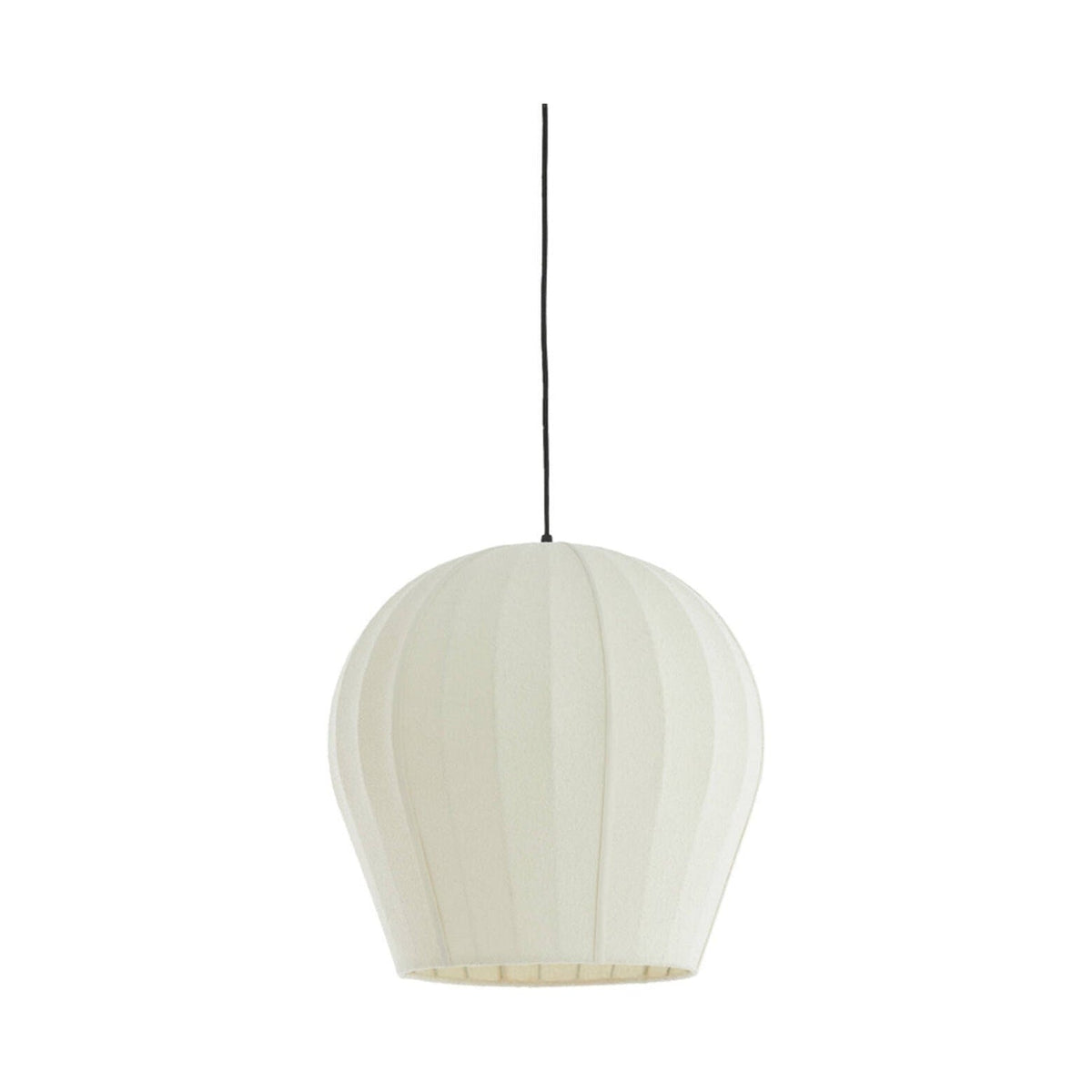 Zagori Cream Bouclé Pendant Light 44cm