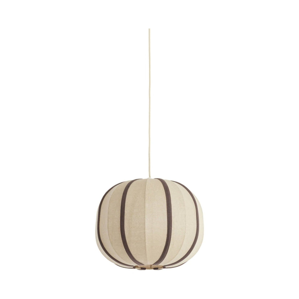 Esmiria Natural & Dark Brown Pendant Light 40cm