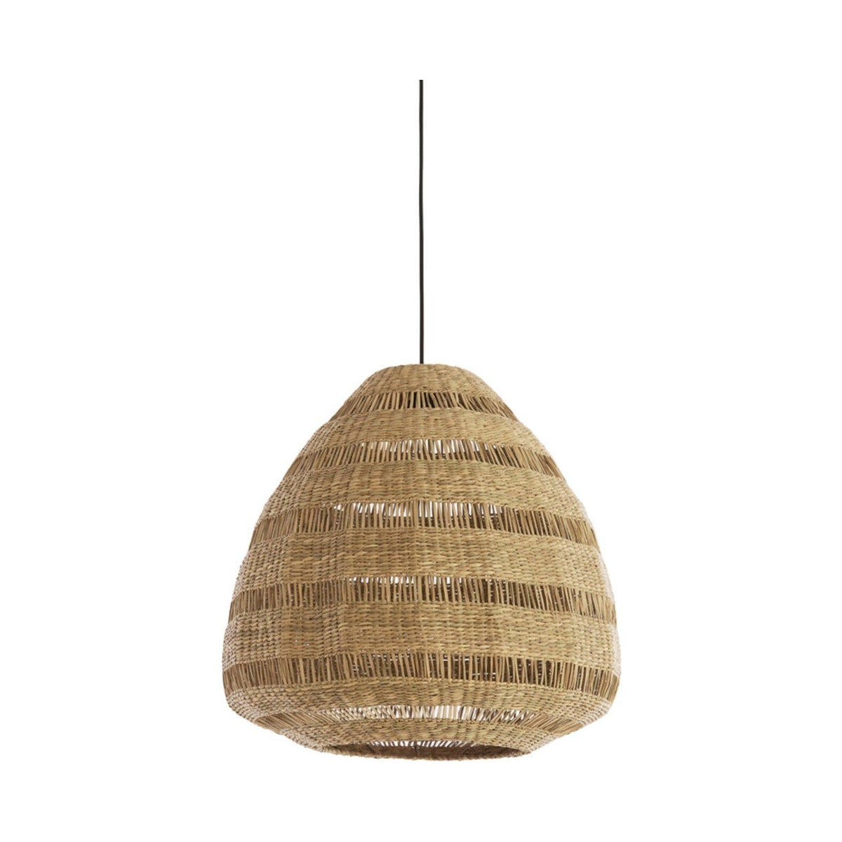 Soluna Natural Seagrass Pendant Light 56cm