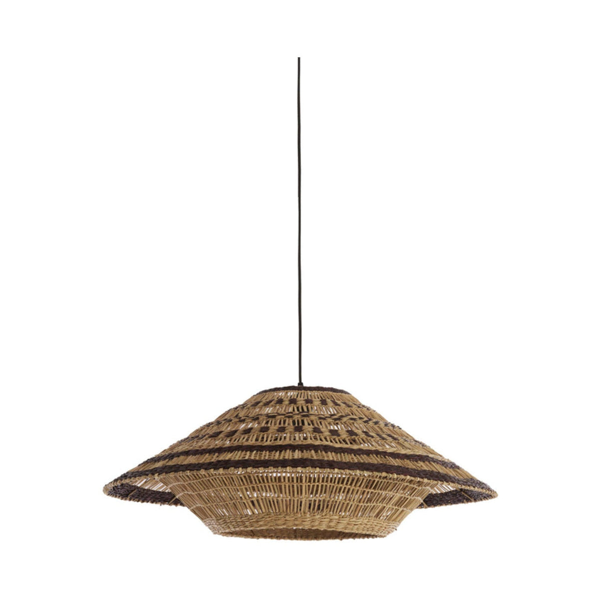 Owana Natural & Brown Seagrass Pendant Light 80cm