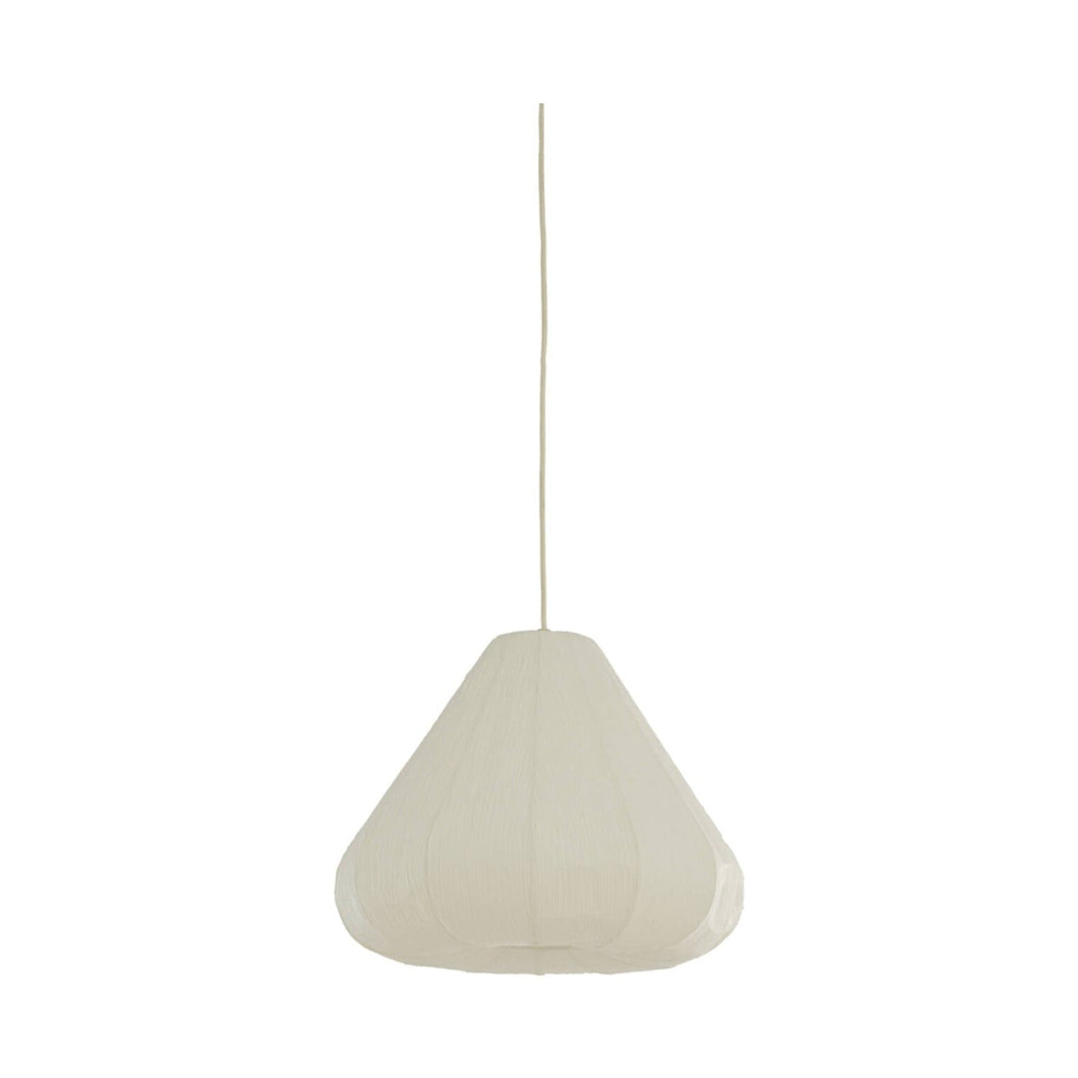 Sarella White Paper Pendant Light 45cm