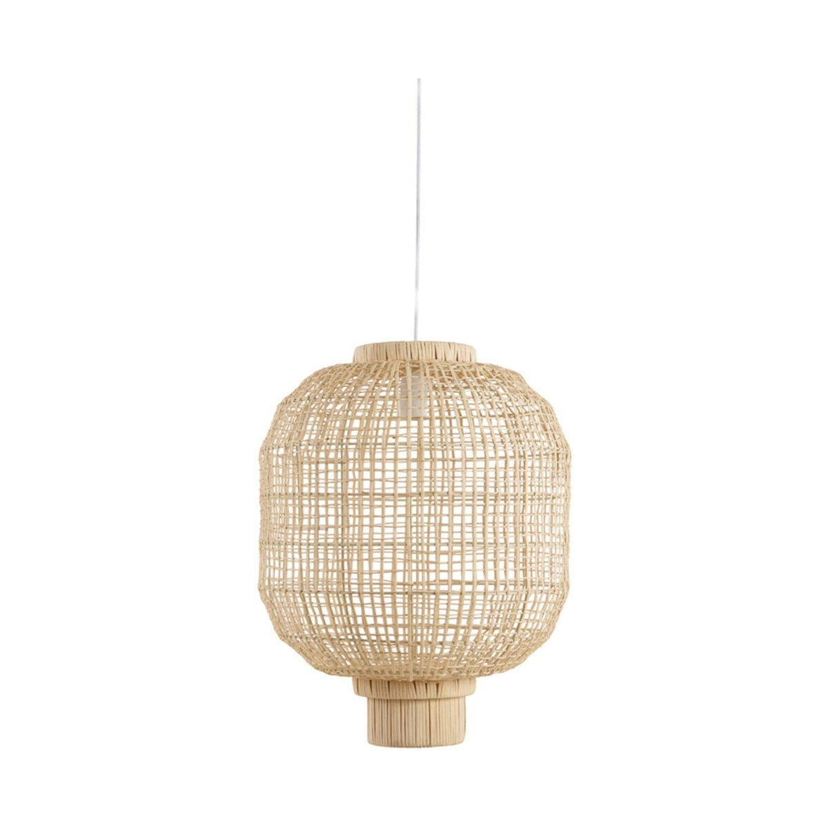 Dorzan Natural Rattan Pendant Light 42cm