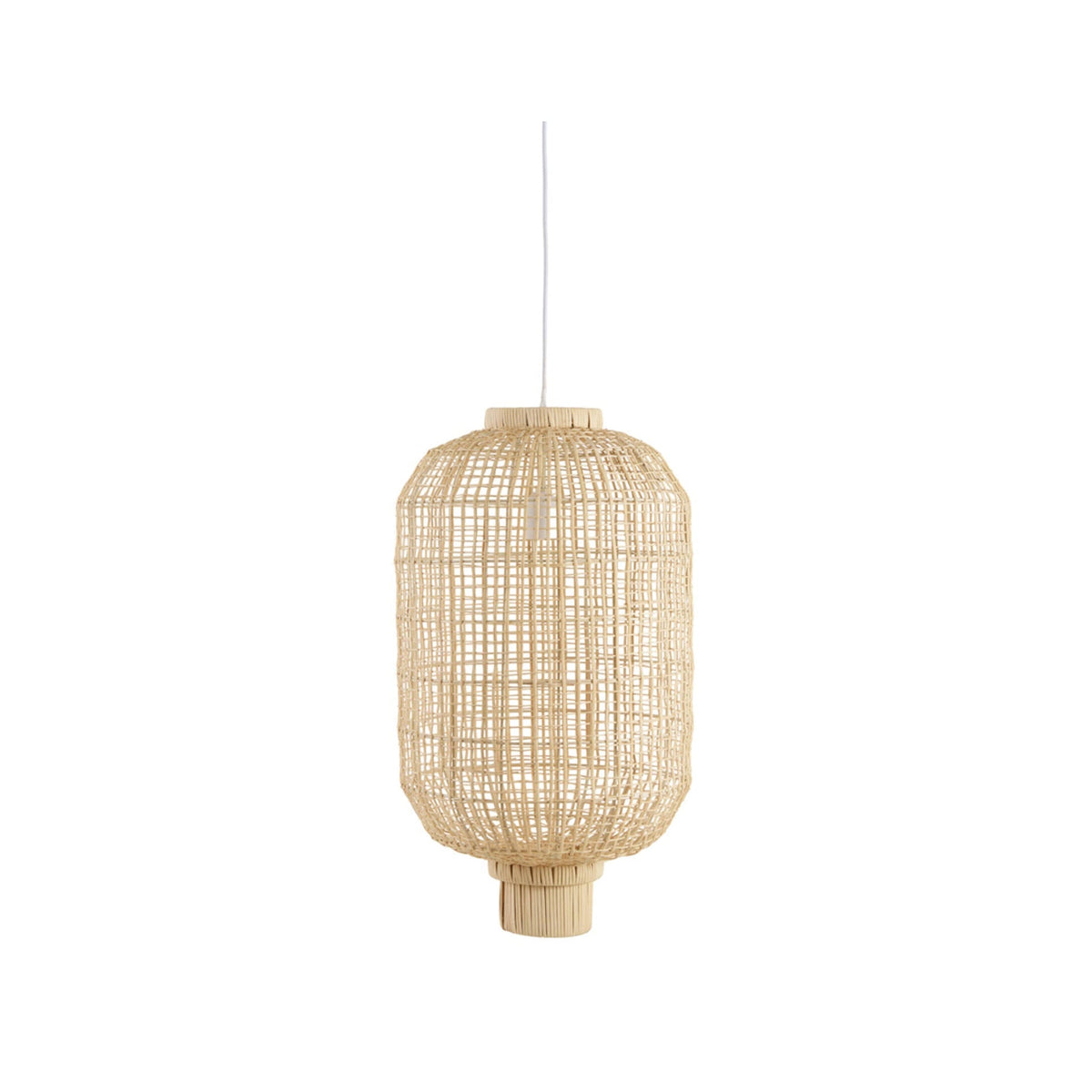 Dorzan Natural Rattan Pendant Light 37cm