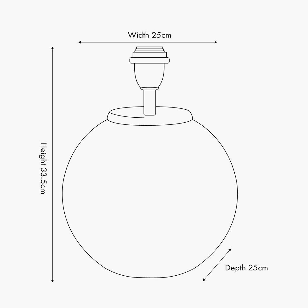 Talalla Cream & Natural Sea Grass Round Table Lamp - Base Only