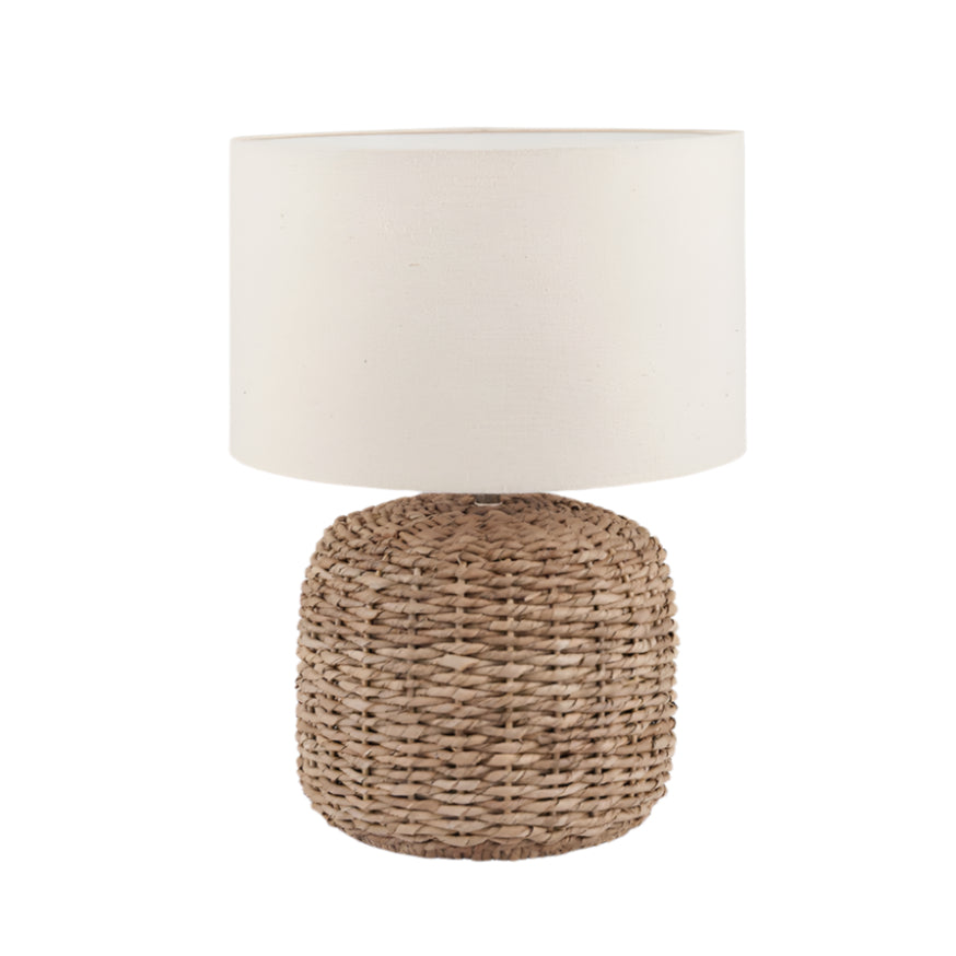 Acer Natural Woven Small Table Lamp
