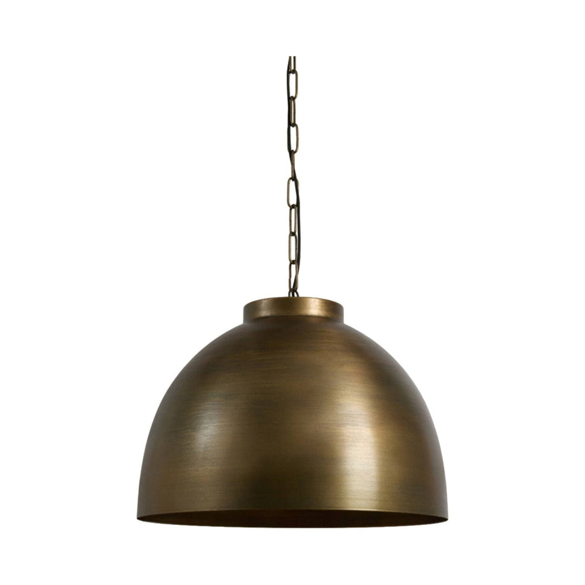 Kylie Raw Antique Bronze Metal Pendant Light 60cm