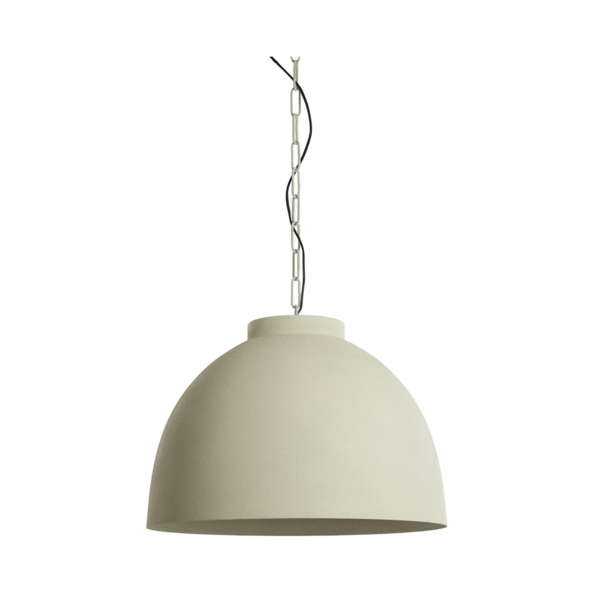 Kylie Cream Metal Pendant Light 60cm