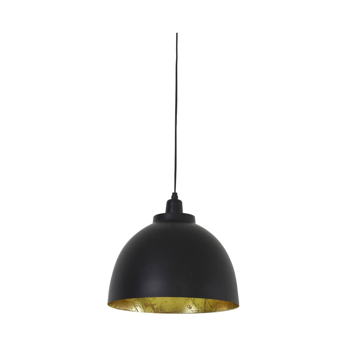 Kylie Black/Gold Metal Pendant Light 30cm