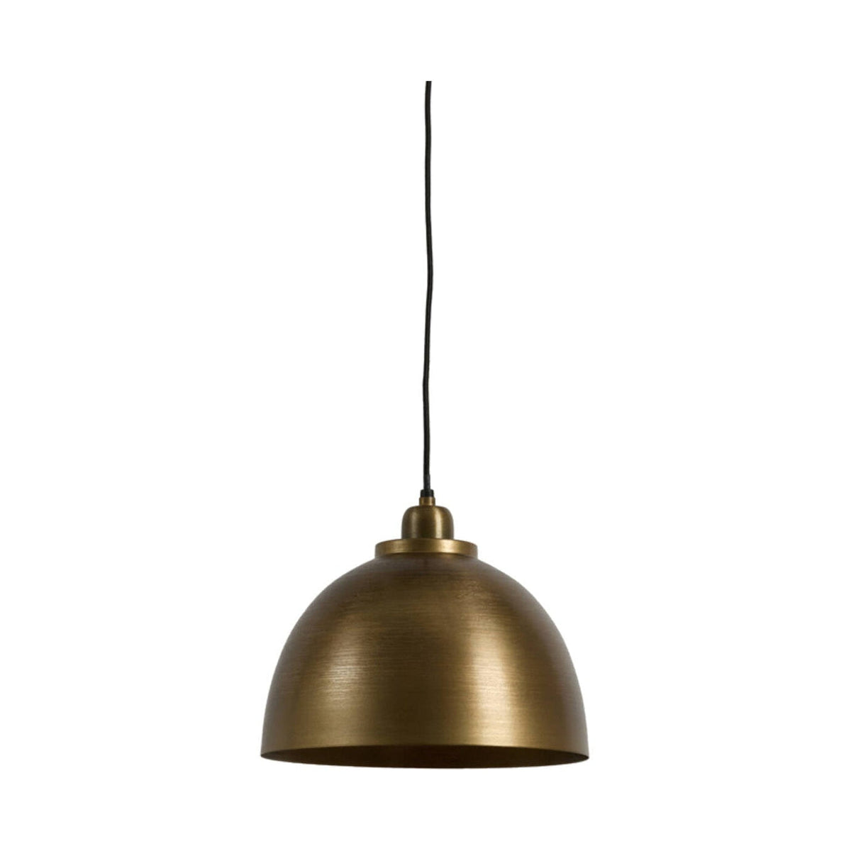 Kylie Raw Antique Bronze Metal Pendant Light 30cm