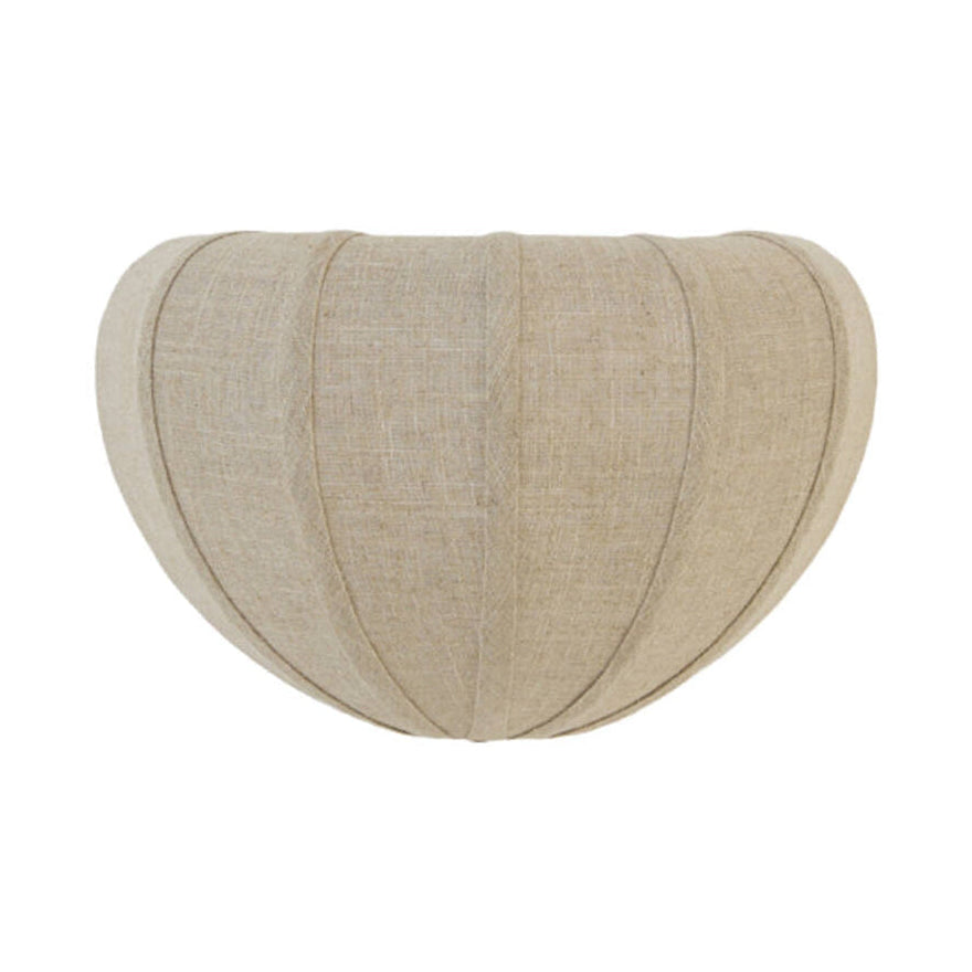 Zosia Natural Linen Wall Light