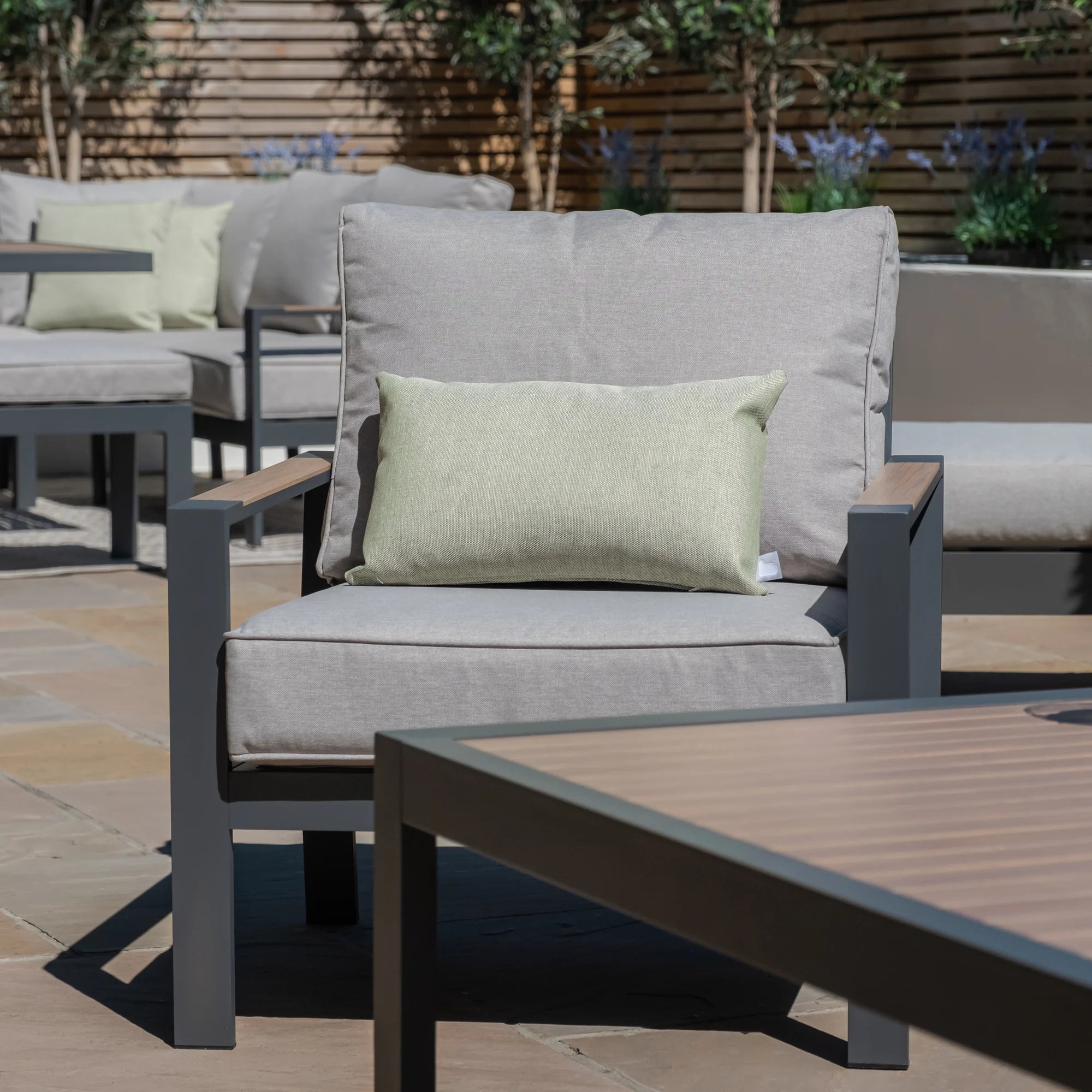 Vancouver Dove Grey Sofa Set | 4 Seater