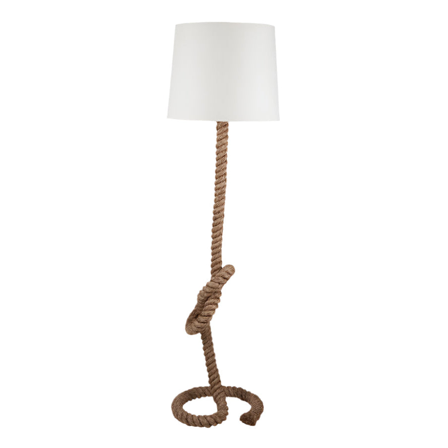 Martindale Rope Knot & Jute Floor Lamp