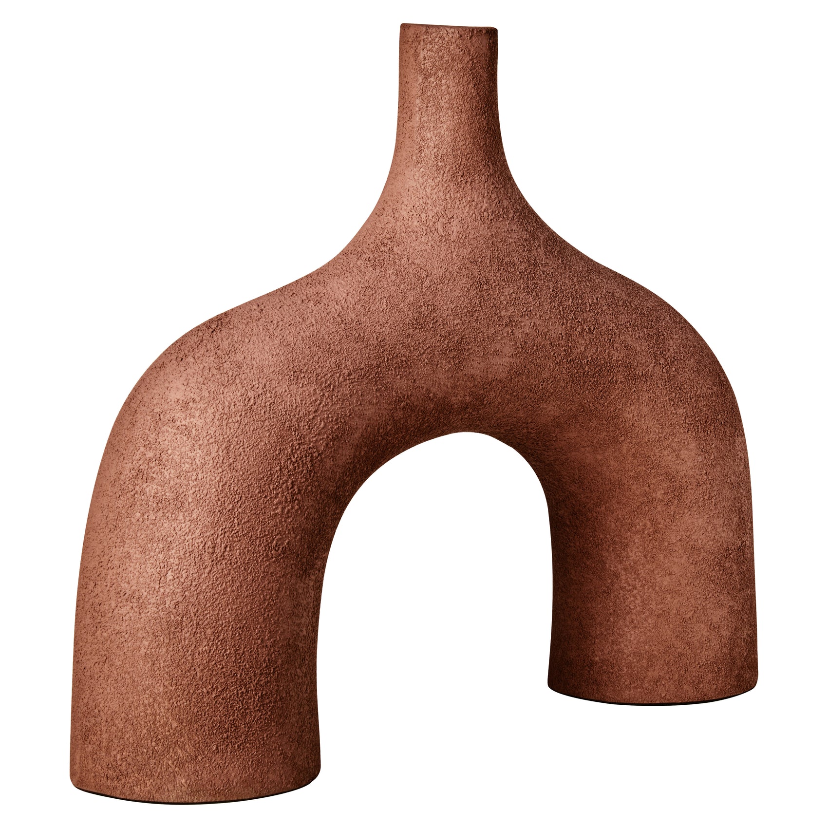 Avila Textured Red Abstract Vase