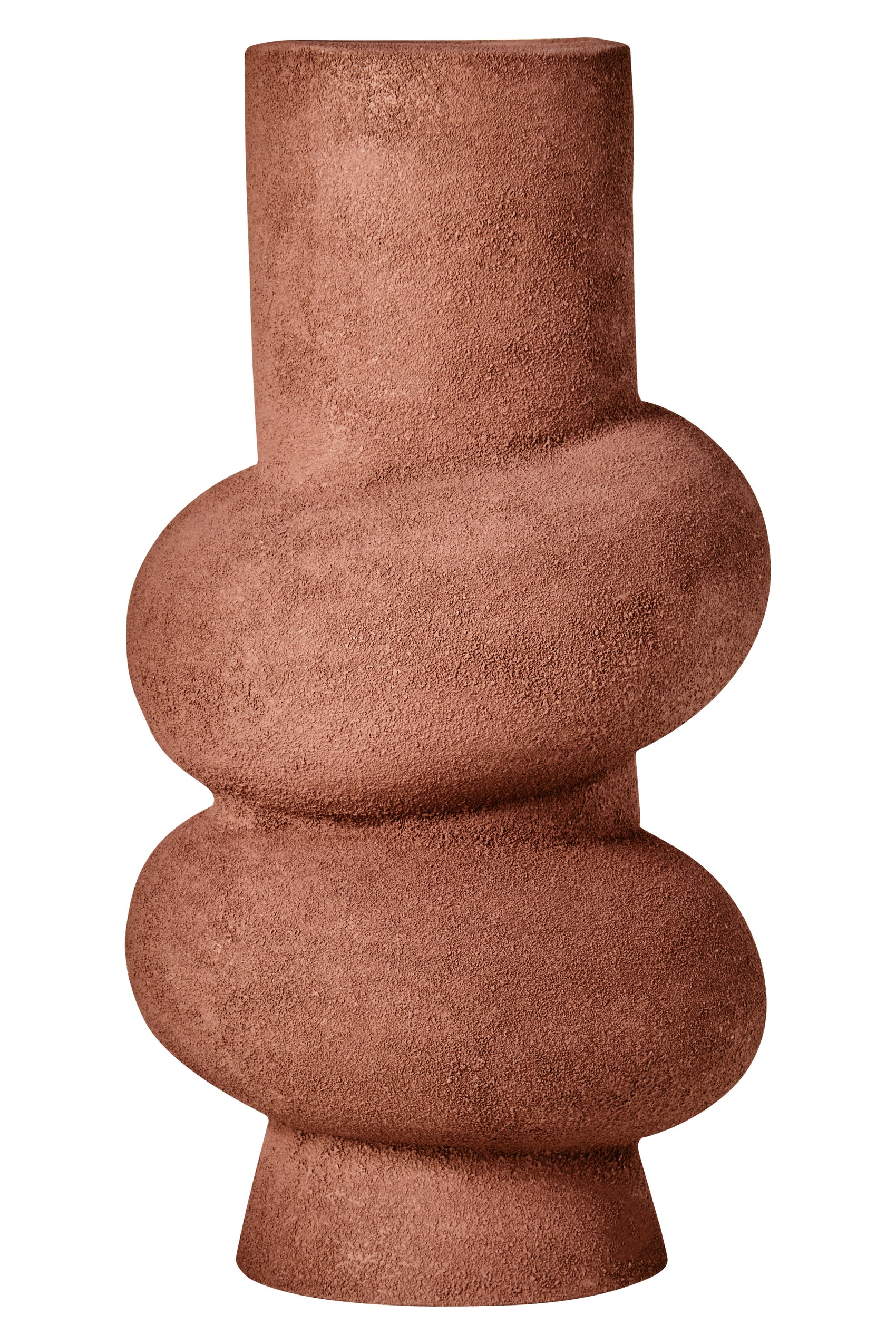 Avila Textured Red Bubble Vase