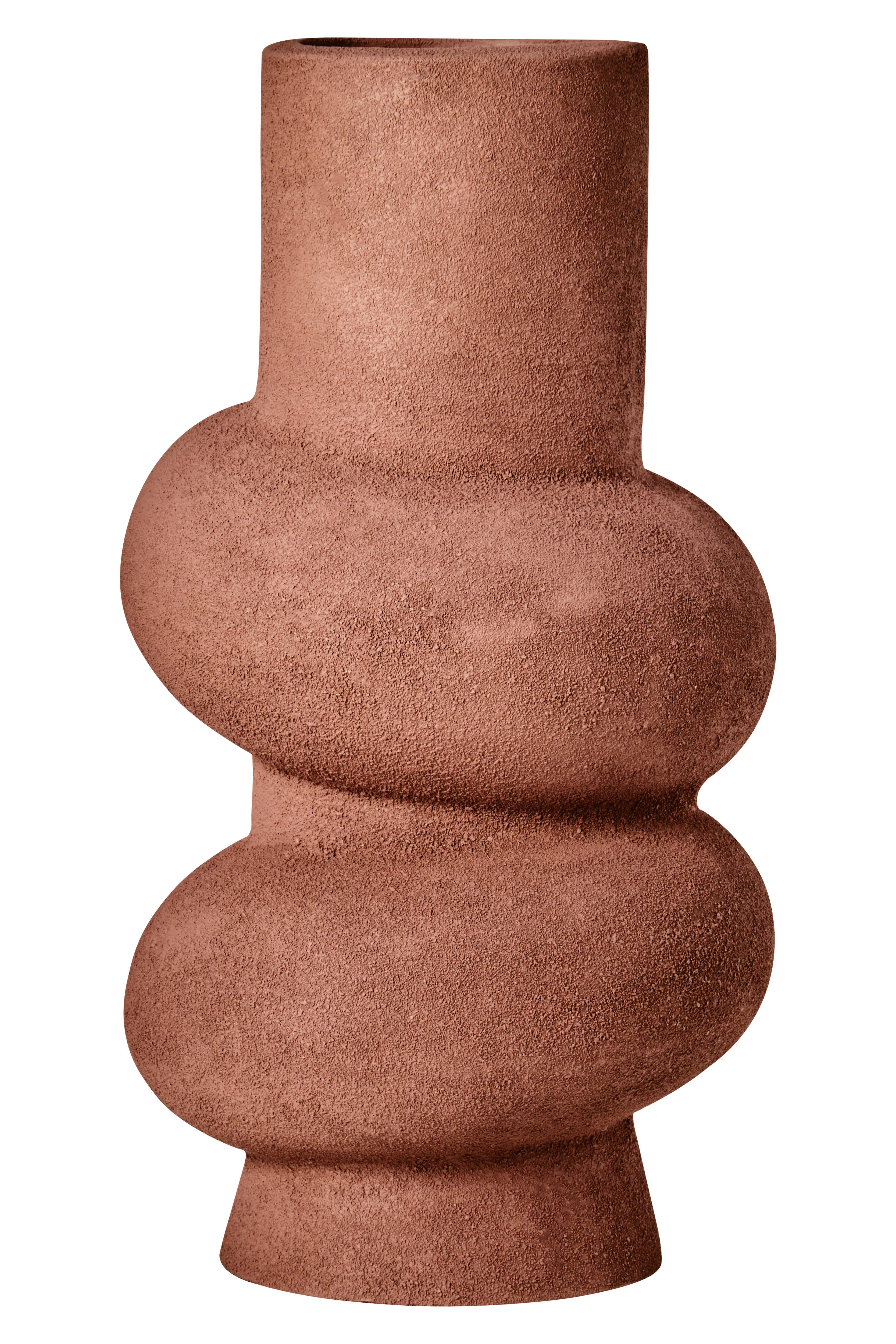 Avila Textured Red Bubble Vase