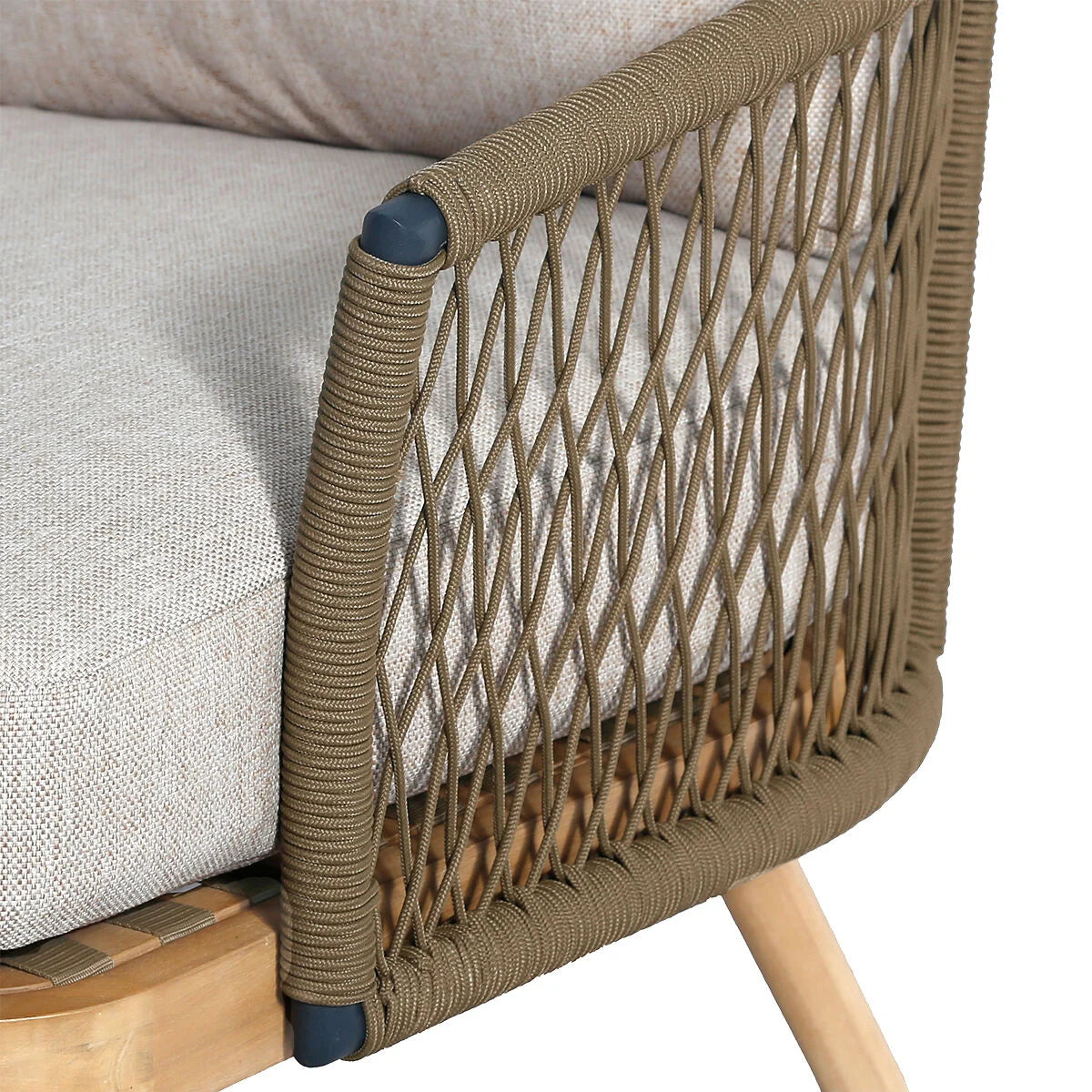 Bali Sandstone Double Sunlounger Set