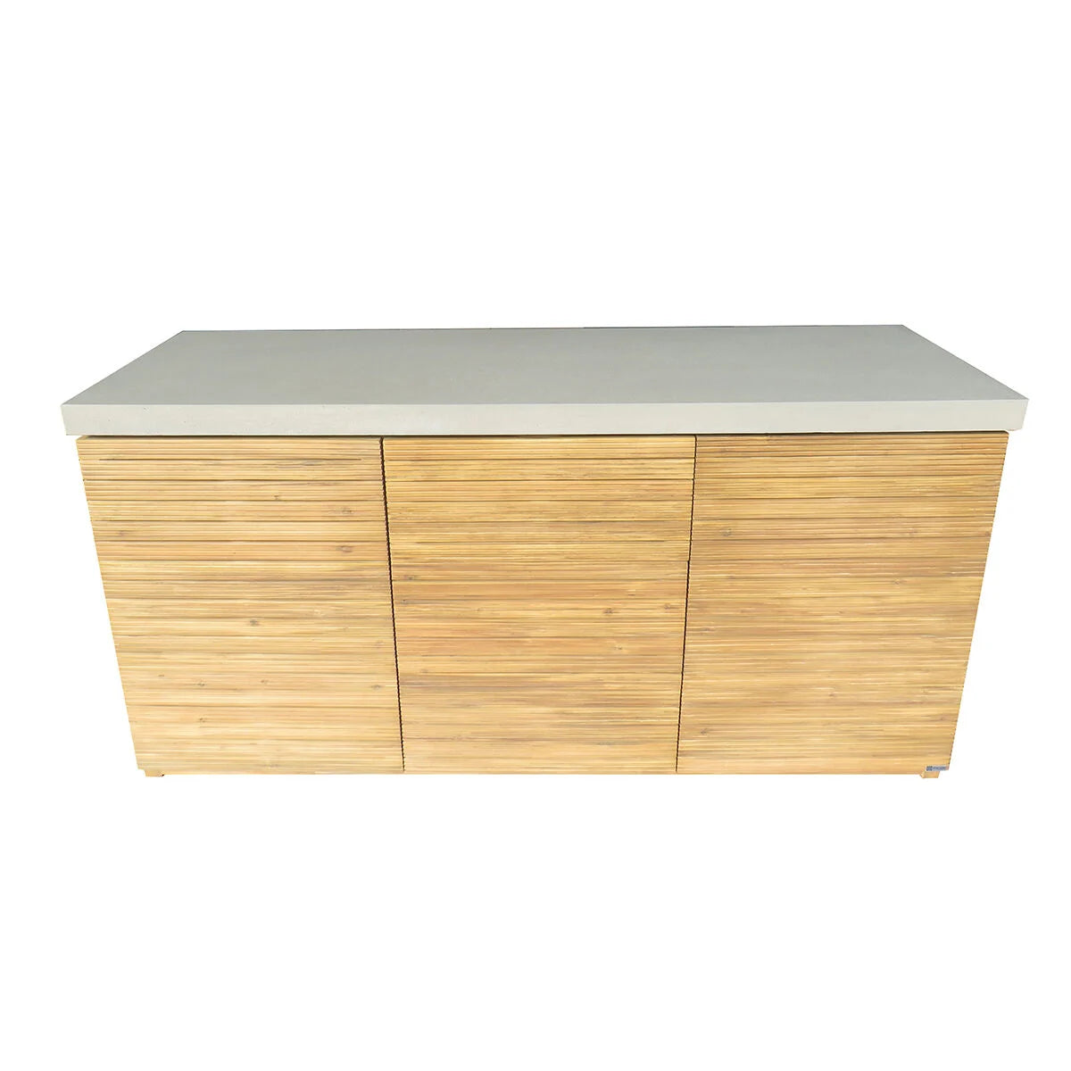 Maze Bali Acacia Wood Outdoor Kitchen Triple Unit