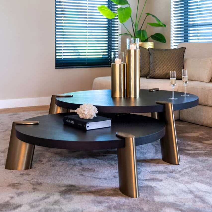 Coffee table Brody set of 2 (Charcoal)