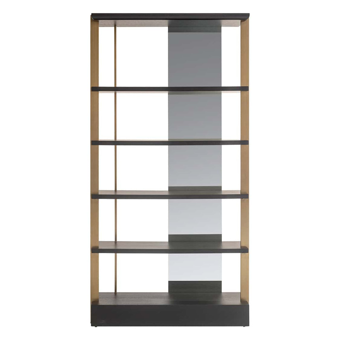 Display cabinet Rigley with mirror (Charcoal)