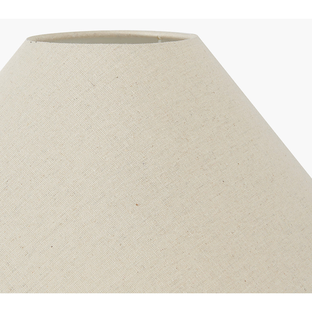 Harley 55cm Cream Slubby Hopsack Empire Lampshade