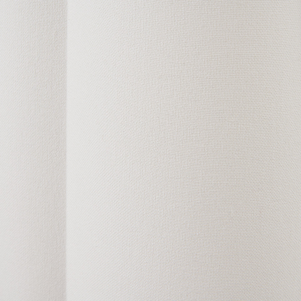 Posy 45cm White Handloom Scalloped Tapered Lampshade