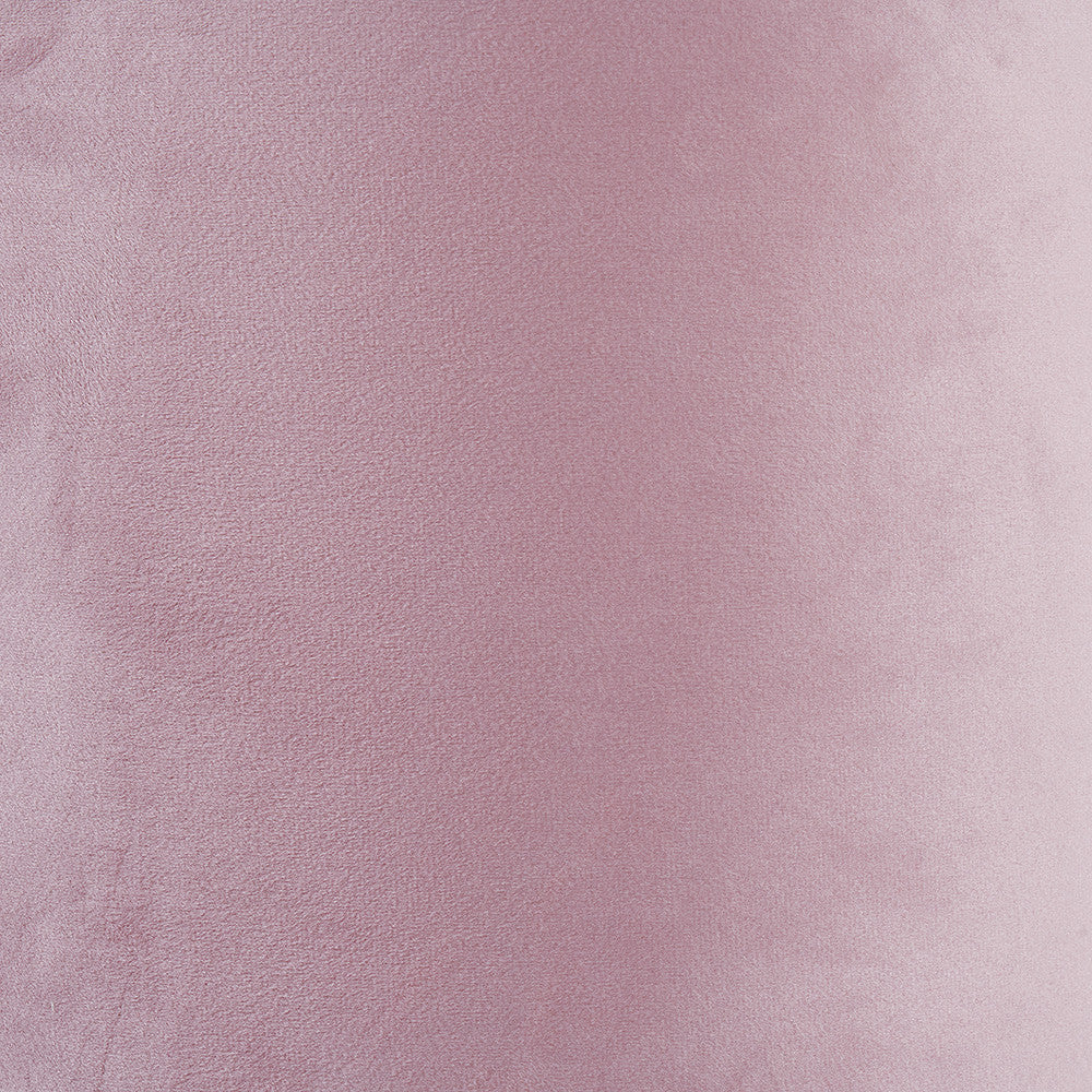 Rene 25cm Blush Velvet Cylinder Lampshade