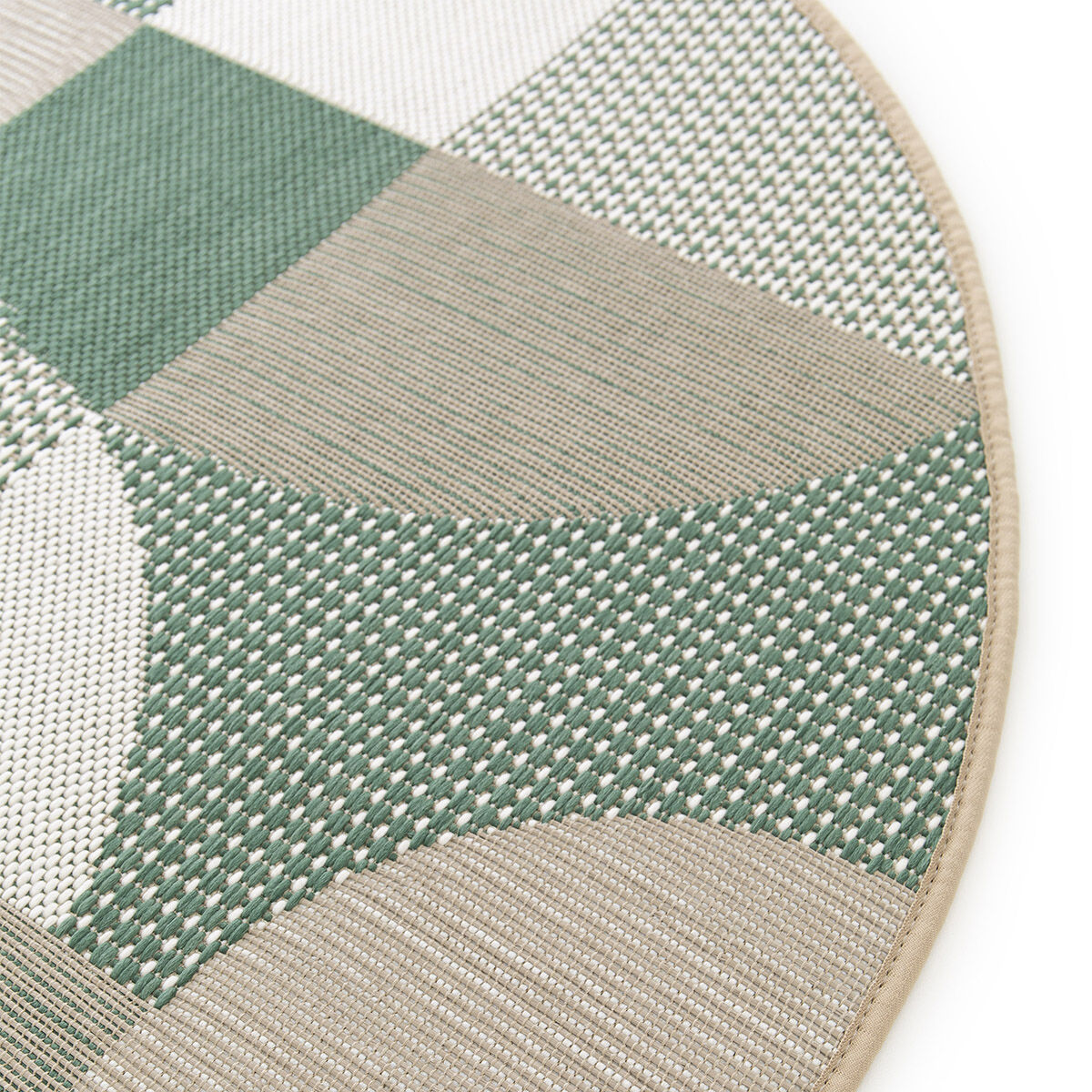Abstract Round Indoor-Outdoor Rug 280x280cm