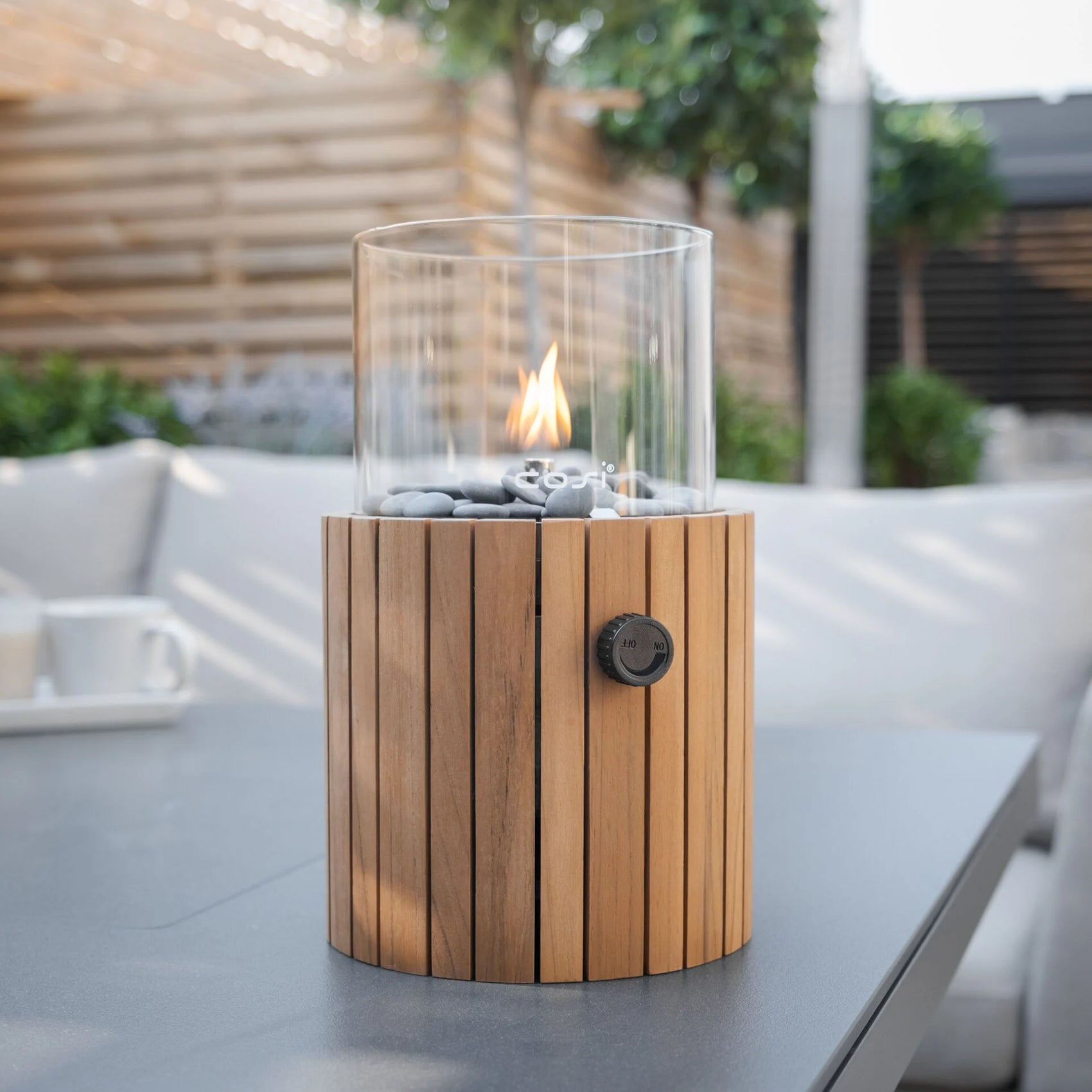 Cosi - Cosidome Timber Round Fire Lantern
