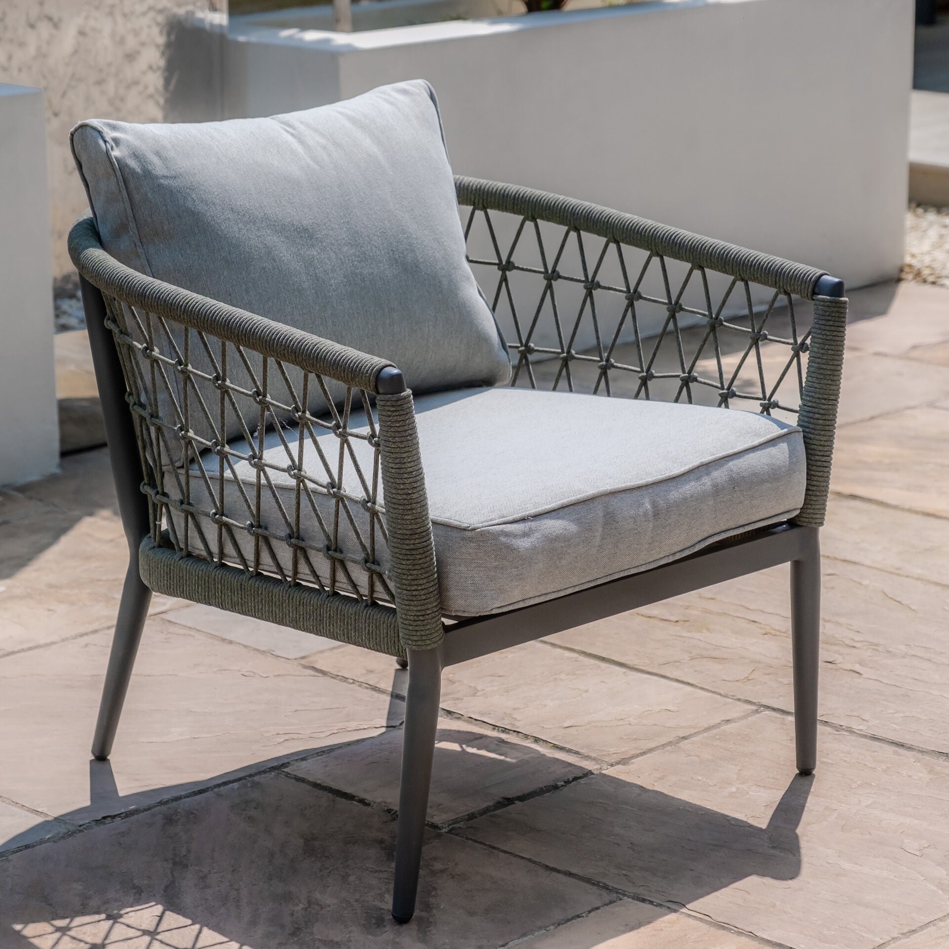 Monaco Lounge Chair - Ivy Green