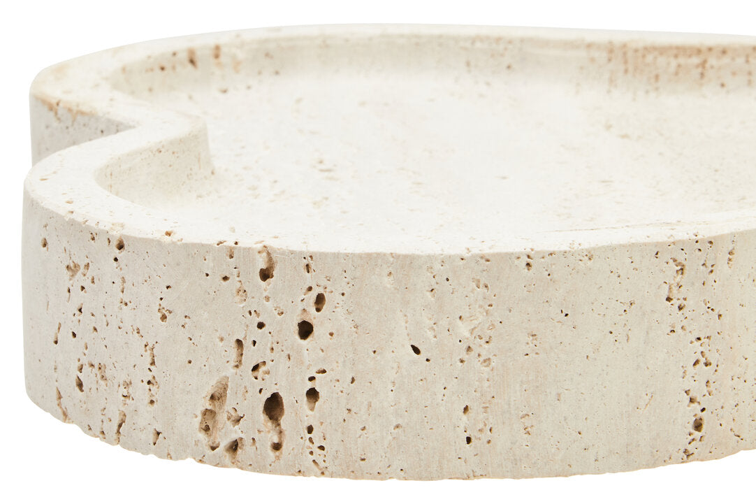 Amo Travertine Irregular Tray