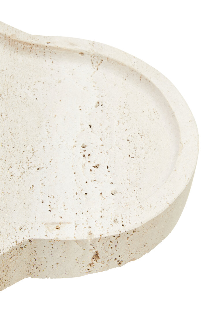 Amo Travertine Irregular Tray