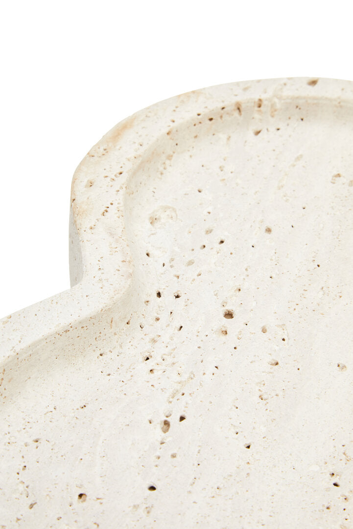 Amo Travertine Irregular Tray