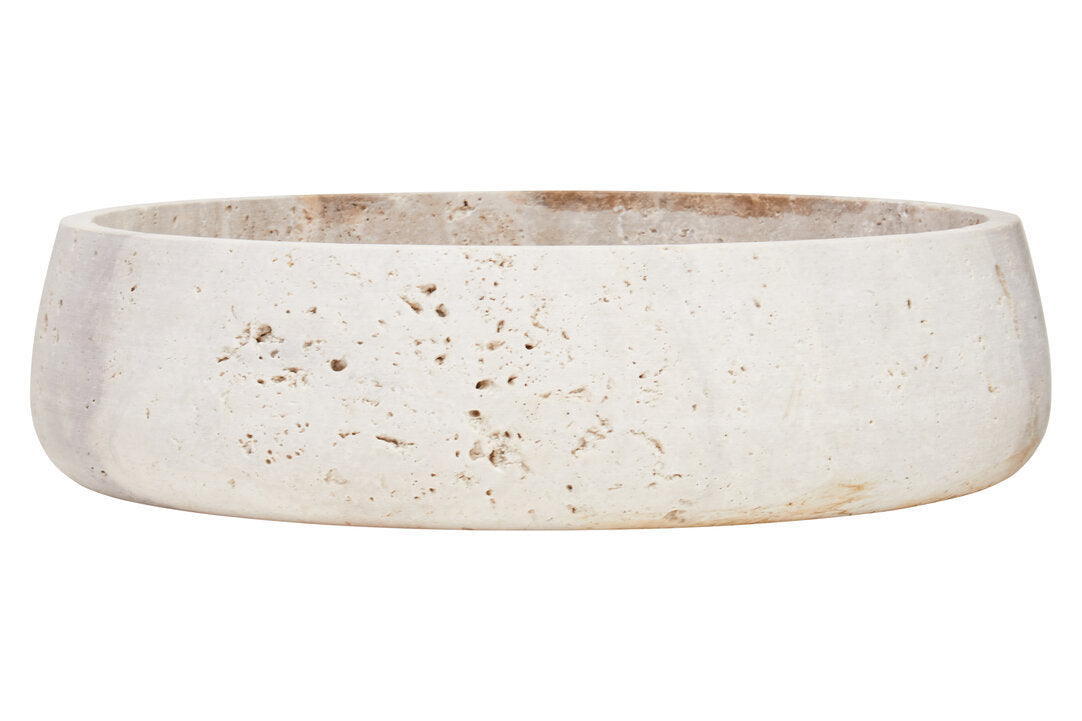 Amo Travertine Bowl