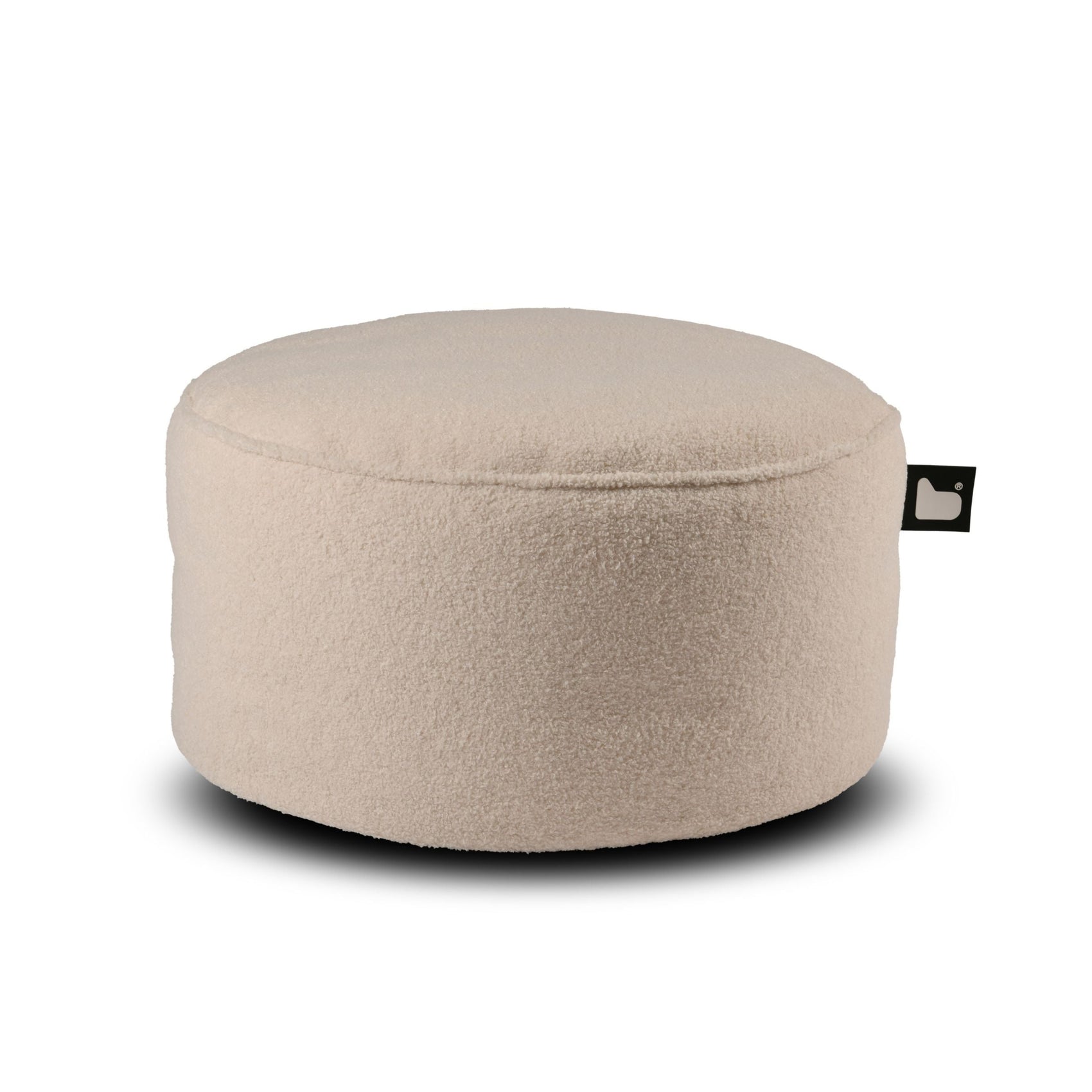 Extreme Lounging B-Pouffe Teddy Ivory