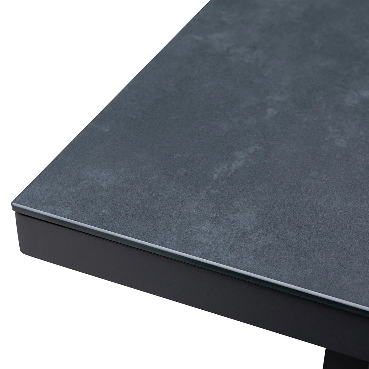 Pulse Square Corner Dining Set with Rising Table - Zinc Grey