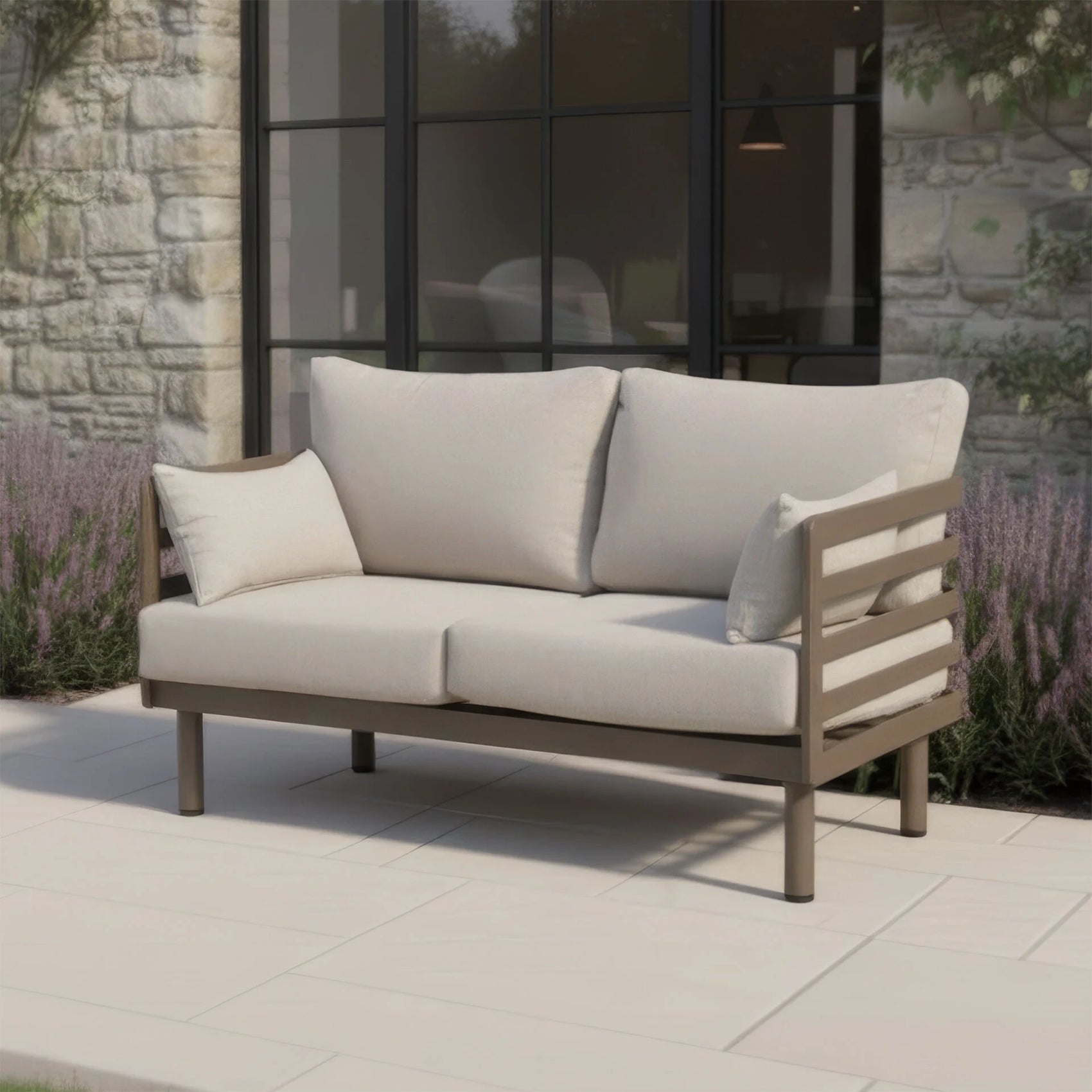 Metro 2 Seater Sofa - Cafe