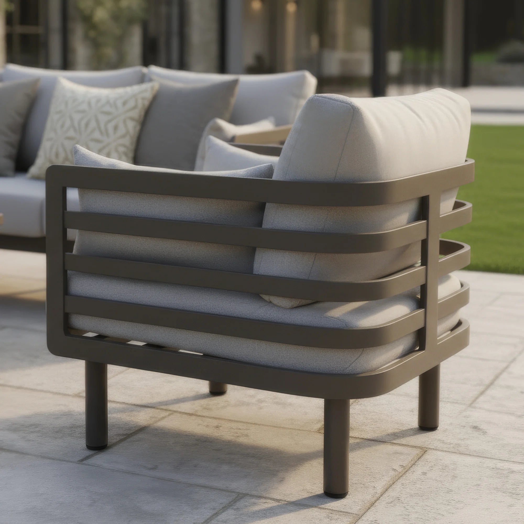 Metro Sofa Armchair - Cafe