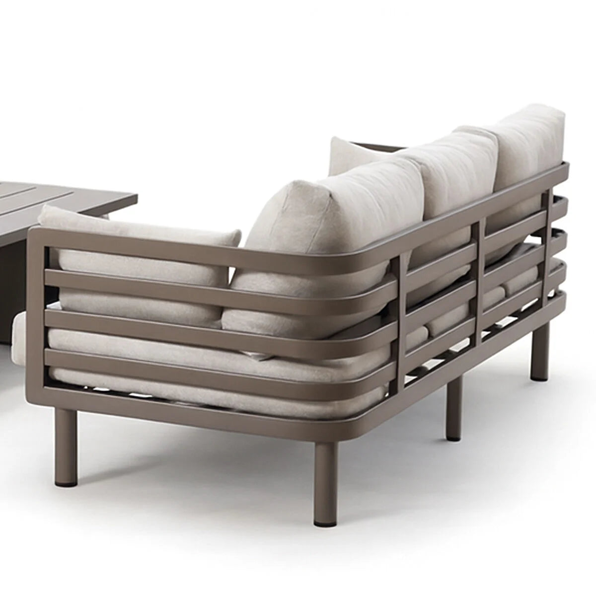 Metro 3 Seater Sofa Set with Rectangular Sintered Stone Coffee Table