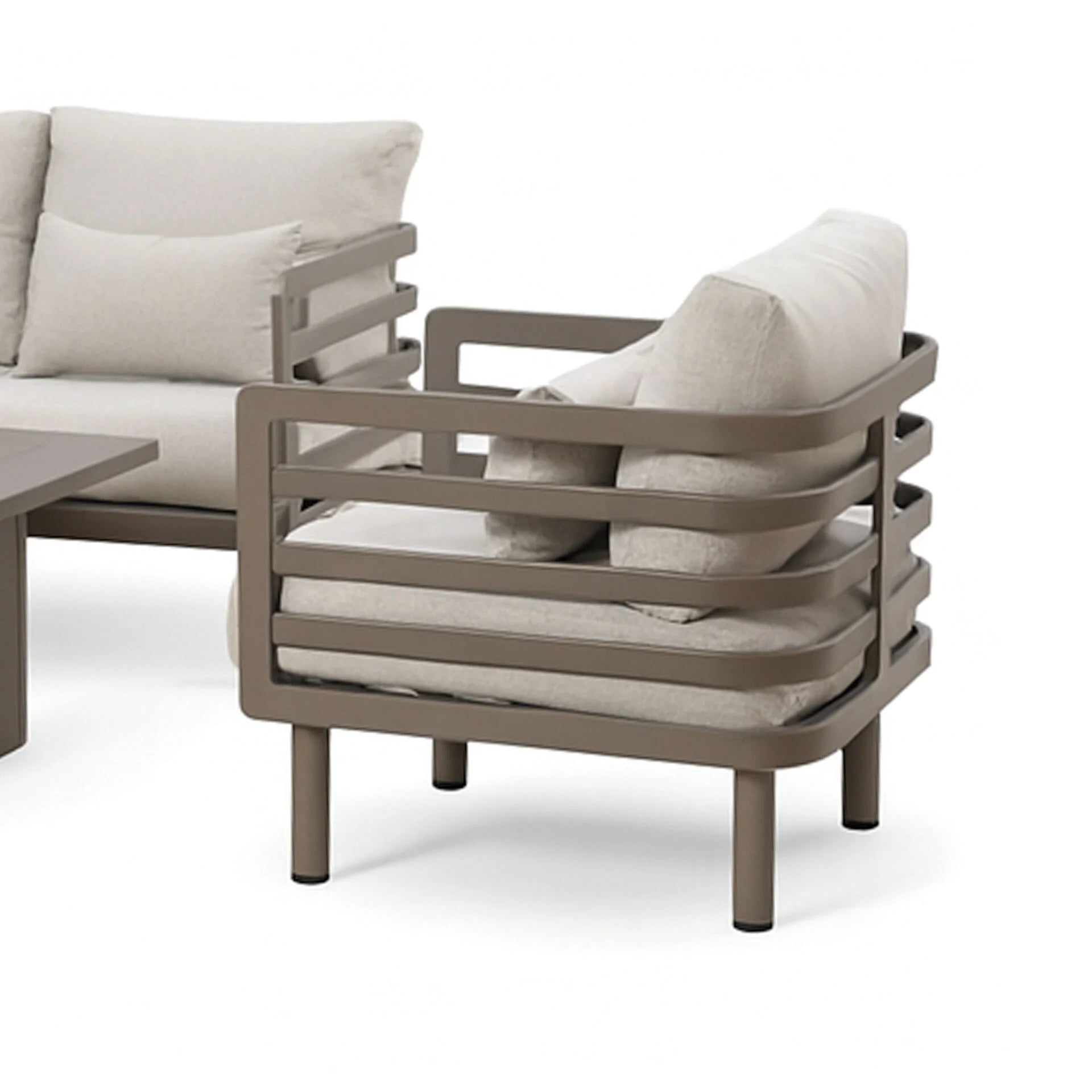 Metro 3 Seater Sofa Set with Rectangular Sintered Stone Coffee Table