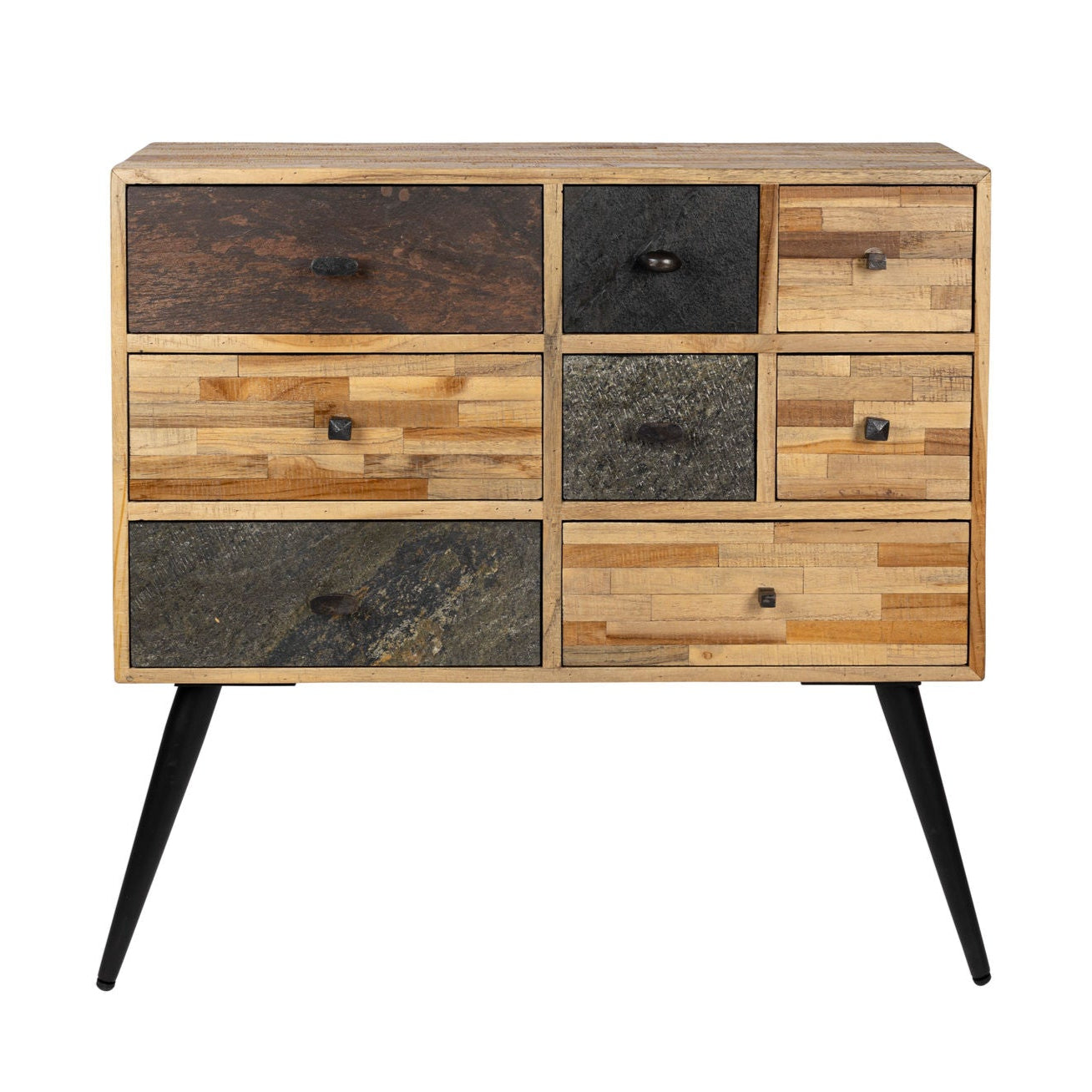 San Natural Teak Wood Cabinet