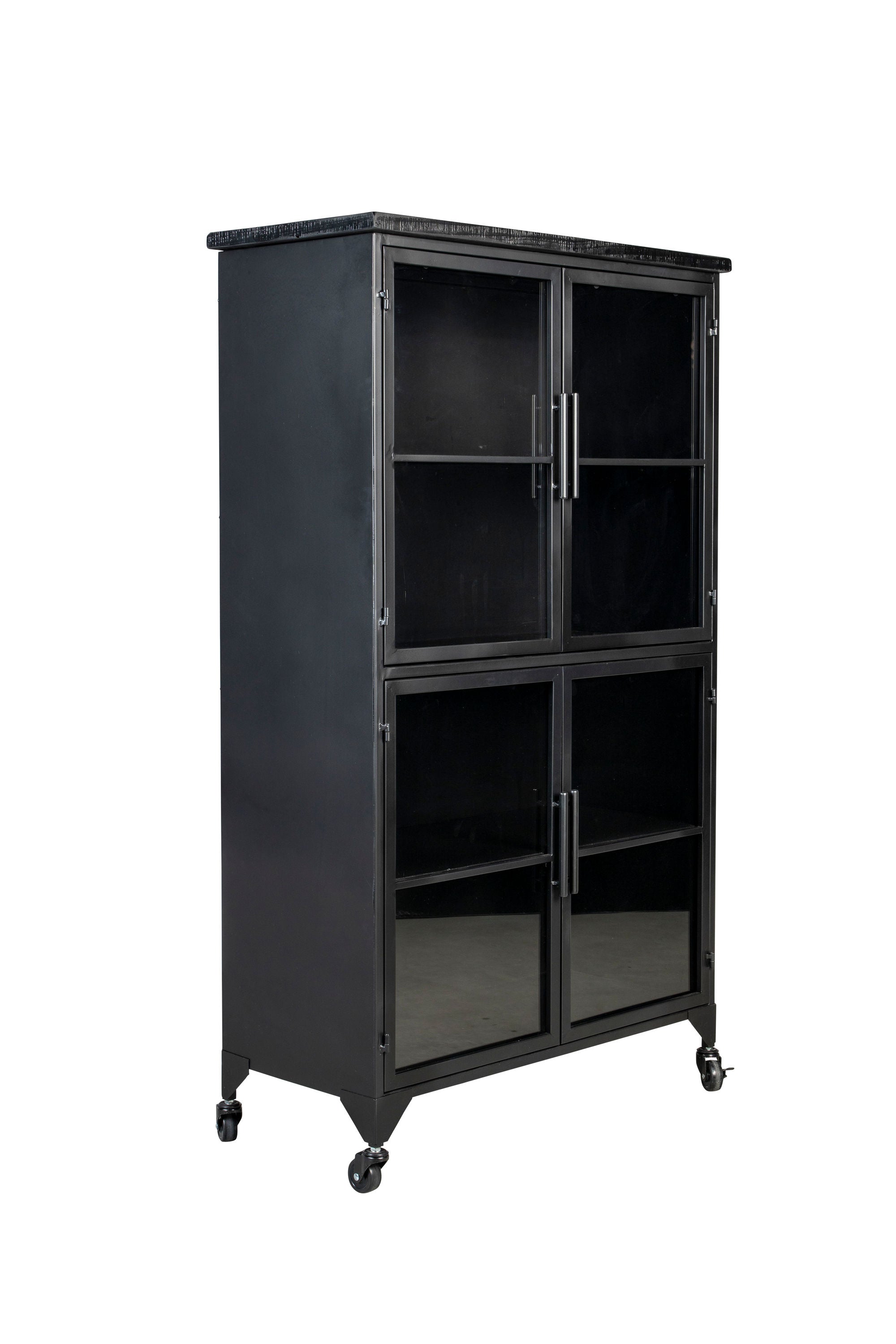 Ferre Black & Glass High Display Unit