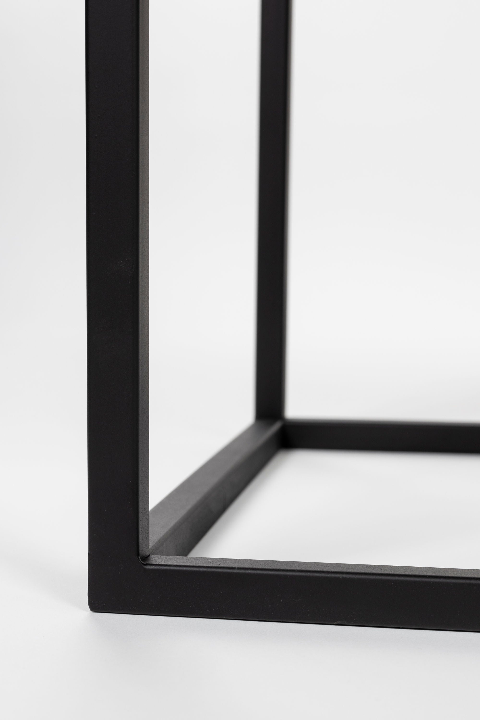 Guuji Black Wood & Natural Rattan High Drinks Cabinet